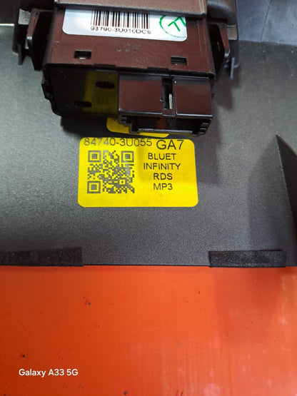 ✅KIA SPORTAGE 4 1.7 DIESEL 2014 DASHBOARD RADIO HEAD UNIT TRIM 847403U055 A287 - Image 11