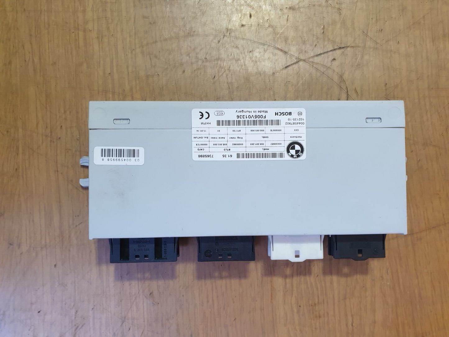 ✅2014 BMW 5 SERIES F11 4.4P REAR TAILGATE CONTROL MODULE ECU 7365898 A153 - Image 1