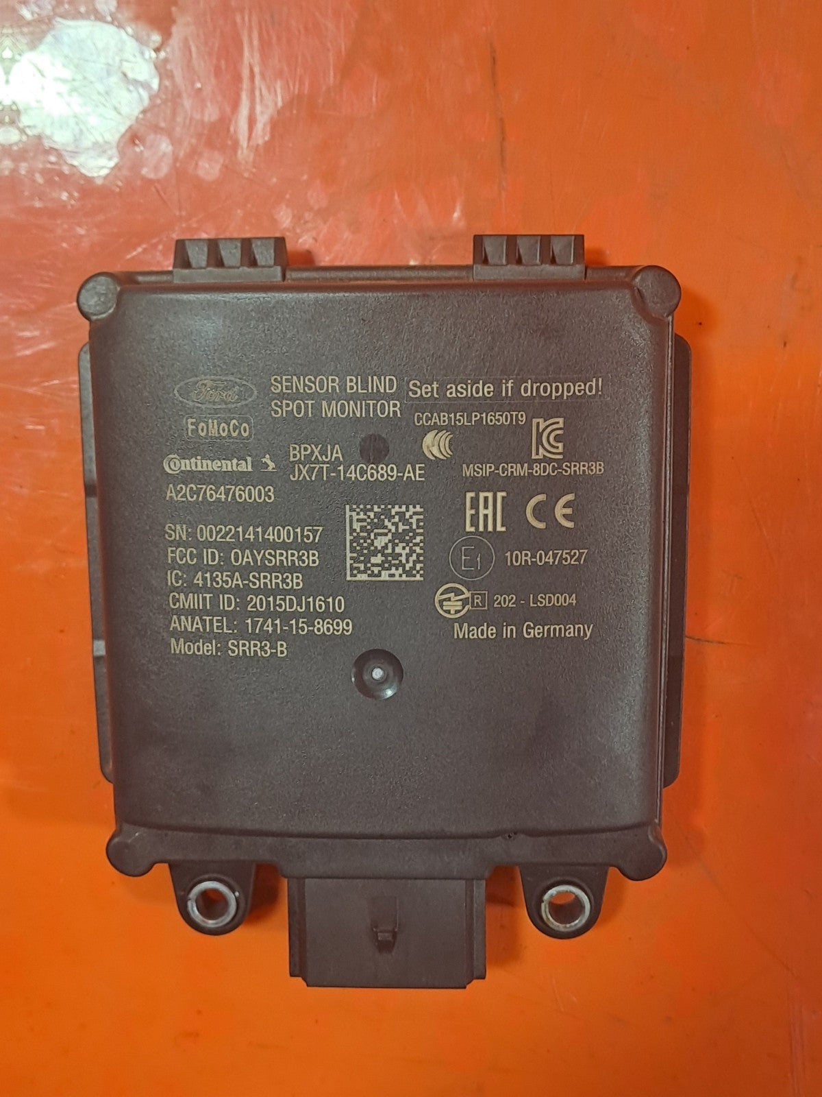✅2021 FORD PUMA ST-LINE X RADAR SENSOR REAR SIDE JX7T-14C689-AE + WARRANTY A335 - Image 3