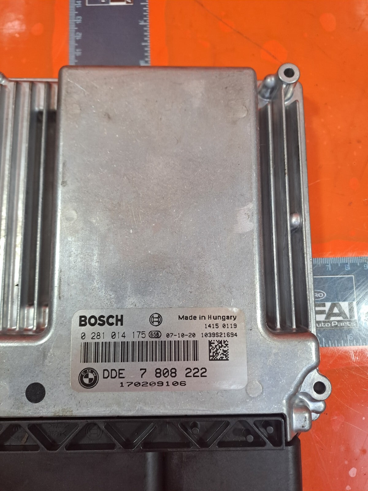 ✅BMW 730Ld Se E66 3.0 DIESEL 2008 ENGINE CONTROL MODULE ECU 7808222 Warranty - Image 7