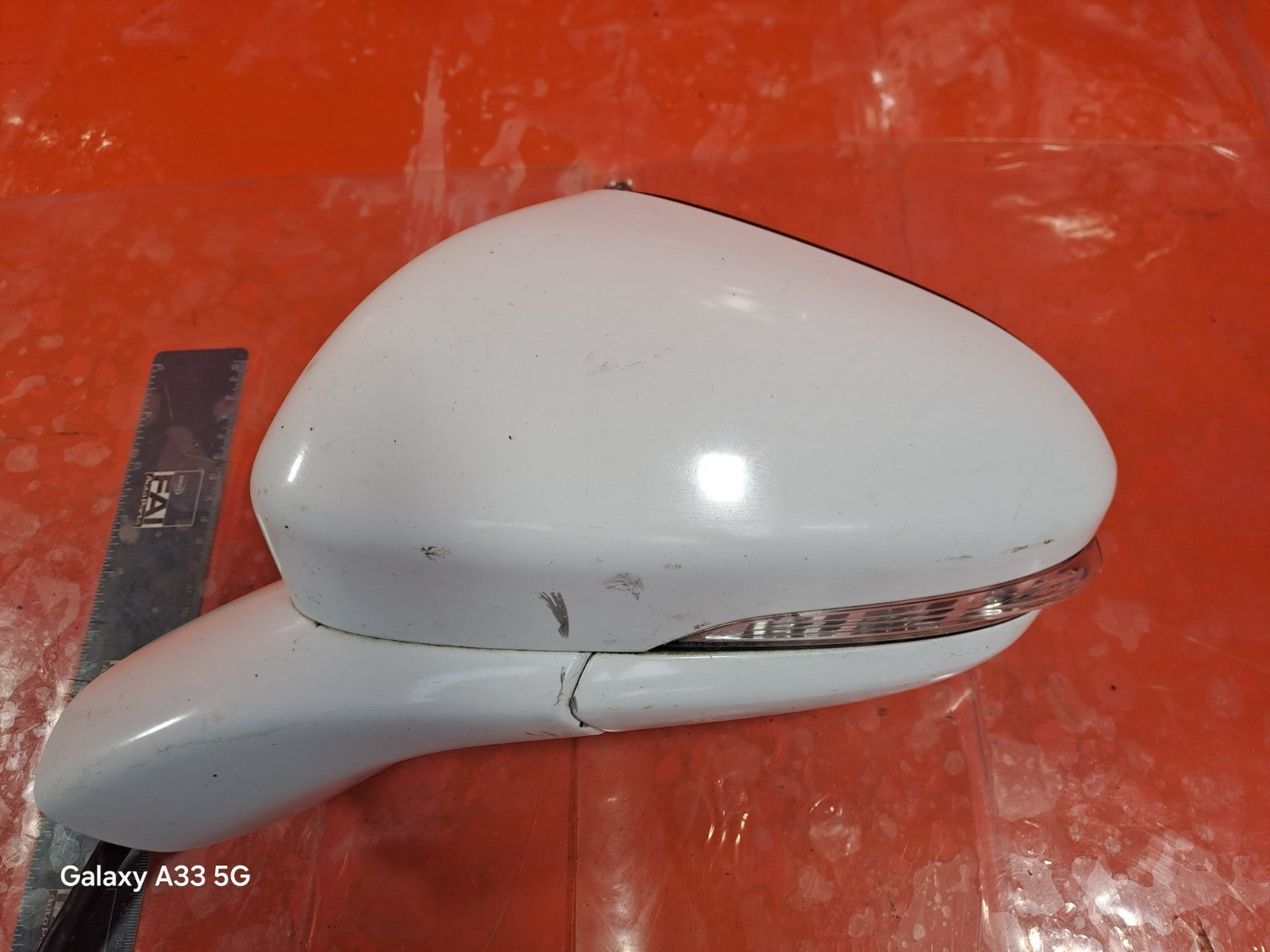 ✅FORD MONDEO TITANIUM 2.0 DIESEL 2015 FRONT LEFT WING MIRROR WHITE A308 - Image 3
