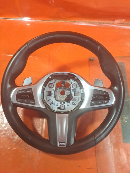 ✅BMW G20 320I M SPORT 2.0 PETROL 2021 STEERING WHEEL & PADDLE SHIFT 7857776 A357 - Image 2