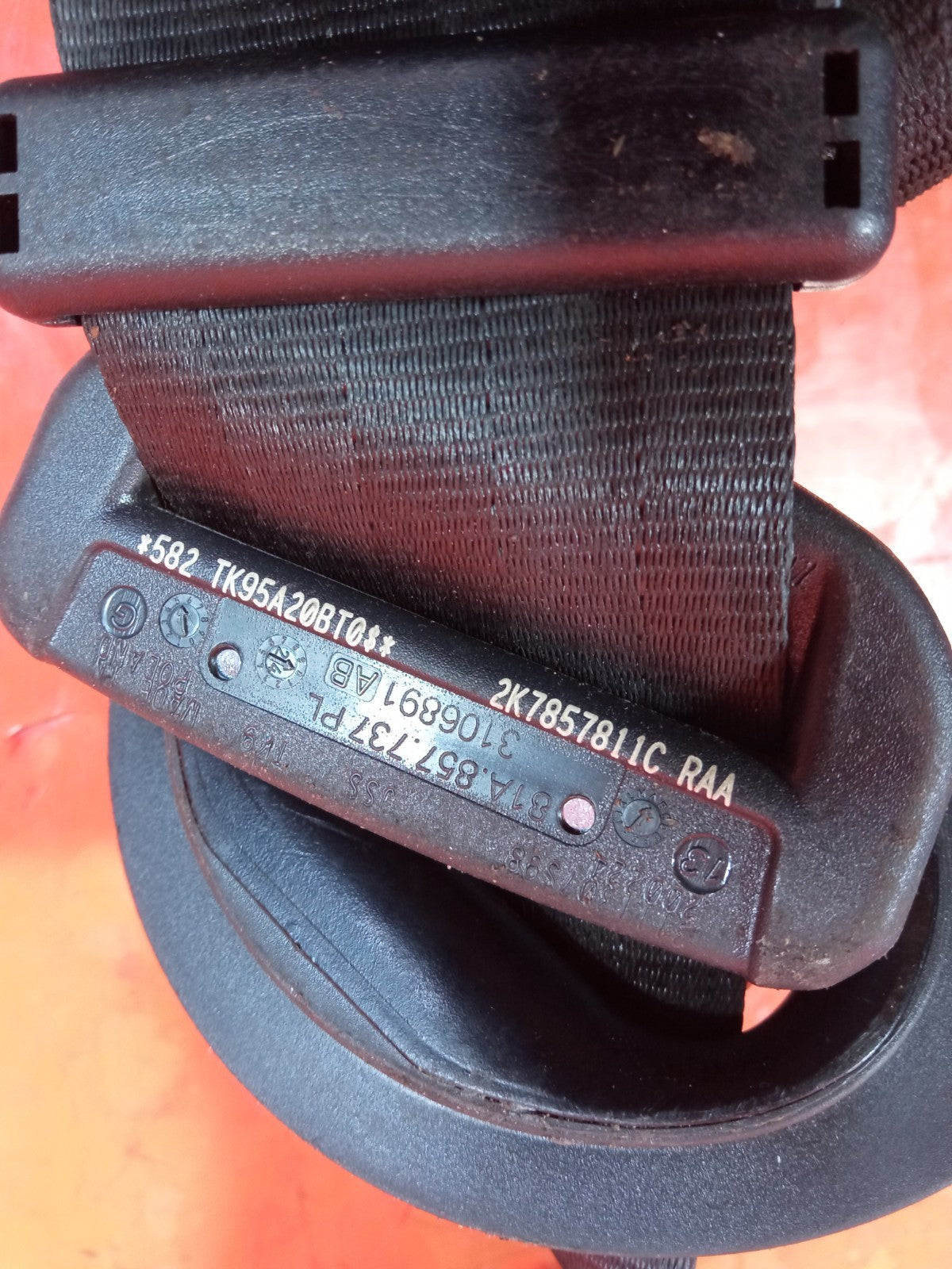 ✅Ford Grand Tourneo VW Caddy 1.5 Diesel 2024 Rear Left Seat Belt 2K7857811C A341 - Image 5
