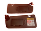 Renault Captur 1.6 Petrol 2023 Sun Visors Pair Black Warranty A392 - Image 1