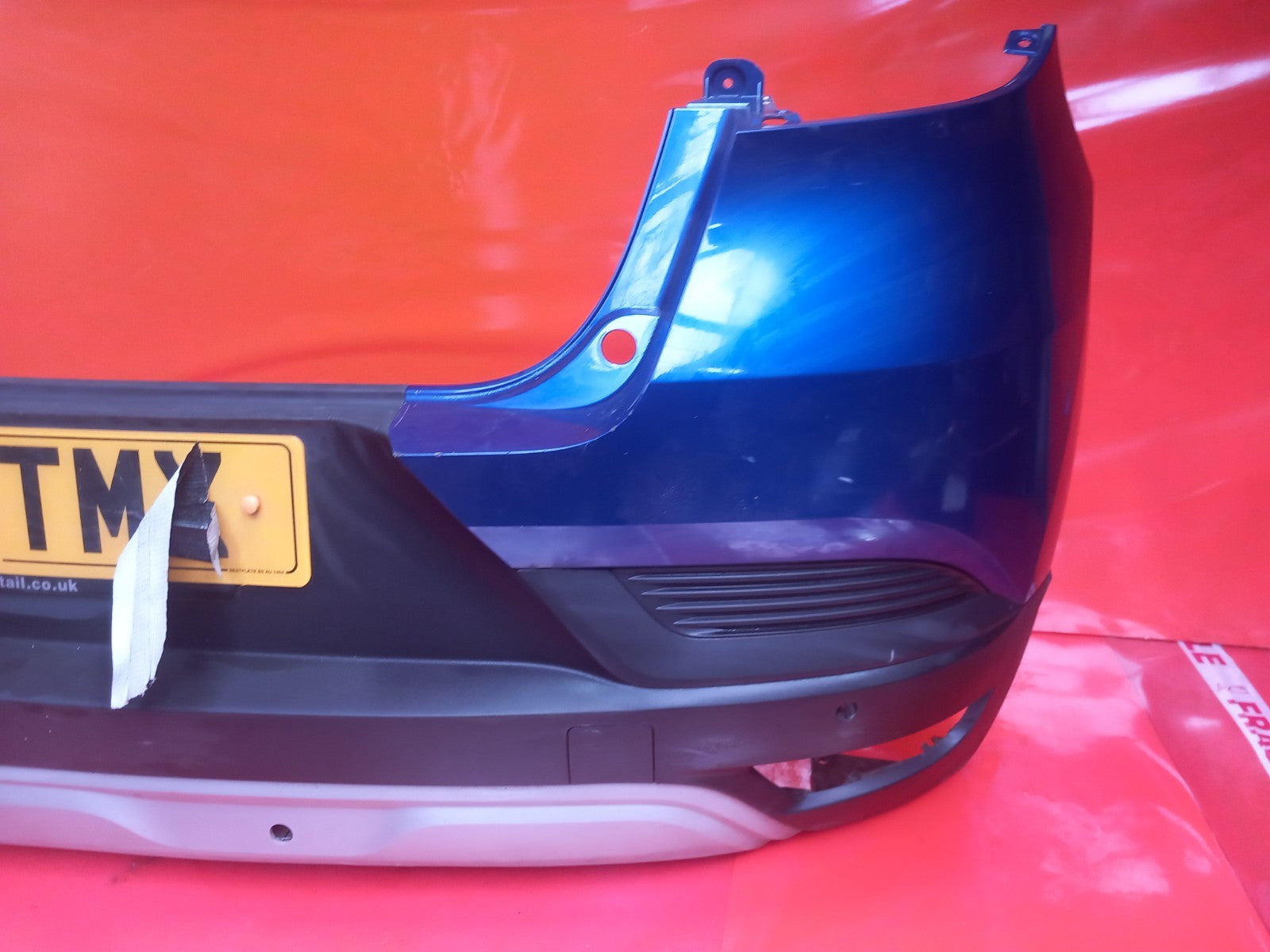 ✅2021 Renault Captur MK2 Iconic Rear Bumper Blue scratched + Warranty A385 - Image 5