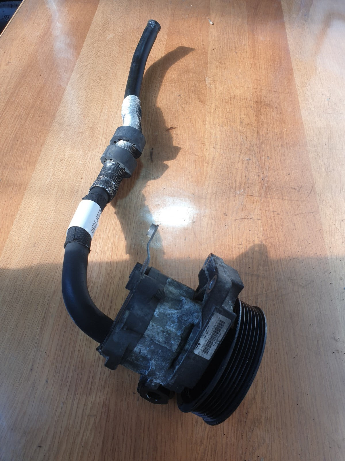2006 BMW 7 SERIES E66 4.8P POWER STEERING PUMP 7696974 + WARRANTY A208 - Image 2
