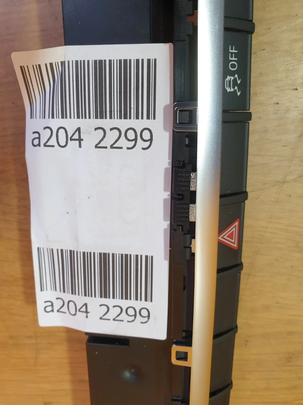 Audi A3 E-Tron 1.4 Petrol 2015 Hazard Warning Traction Control Switch Panel A204 - Image 5