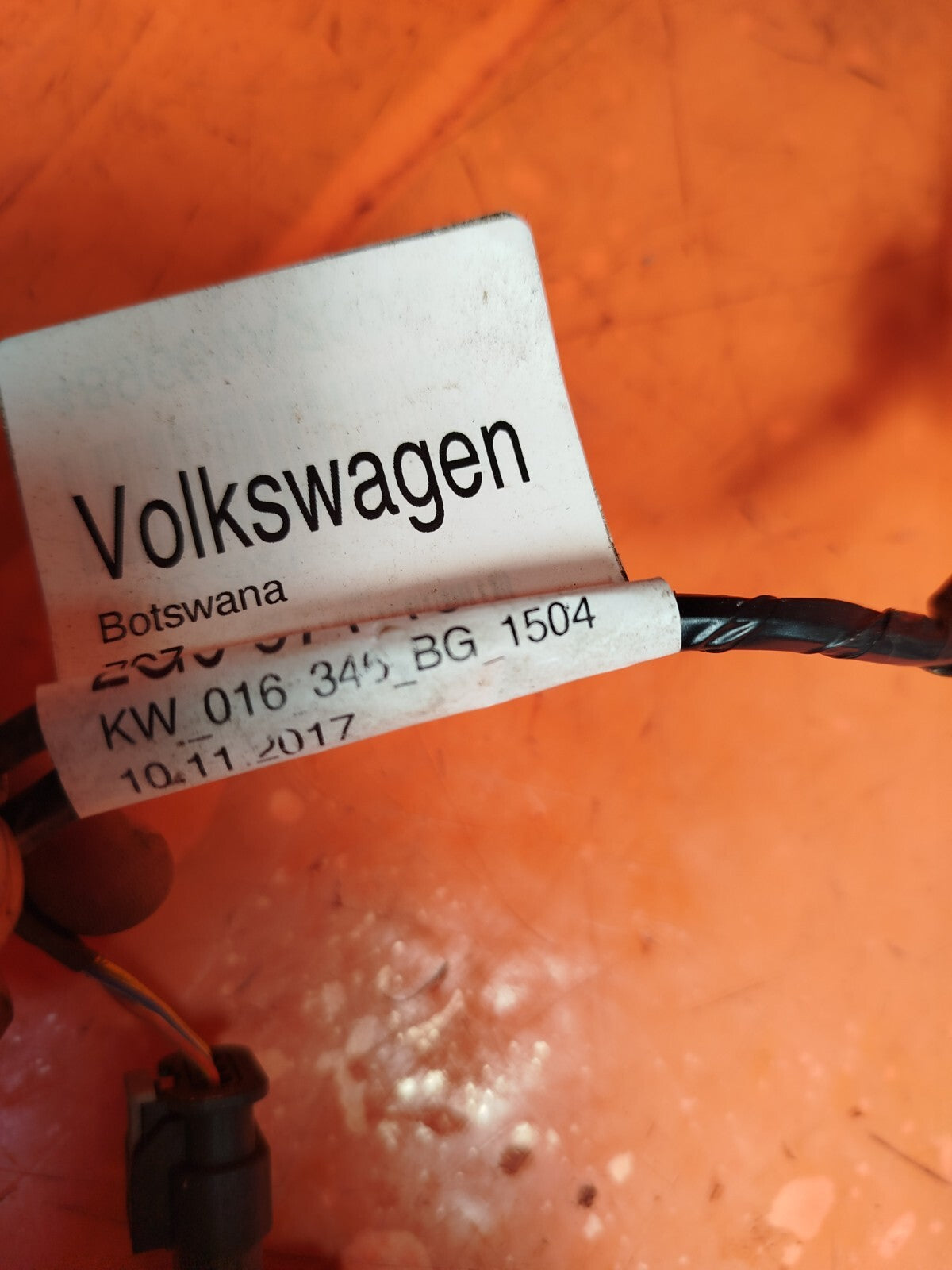 ✅2021 VW POLO MATCH 1.0P REAR BUMPER WIRING & SENSORS 2G0971104 + WARRANTY A214 - Image 9