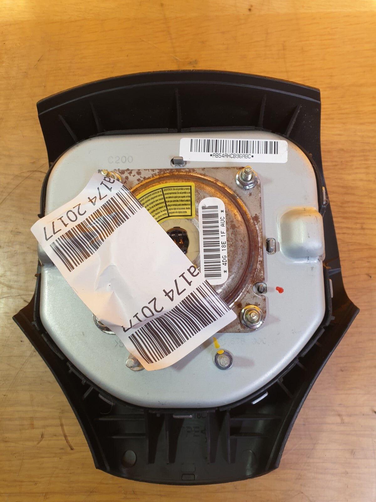 ✅2011 SSANGYONG KORANDO ES STEERING WHEEL ABAG 6164618C + WARRANTY A174 - Image 4