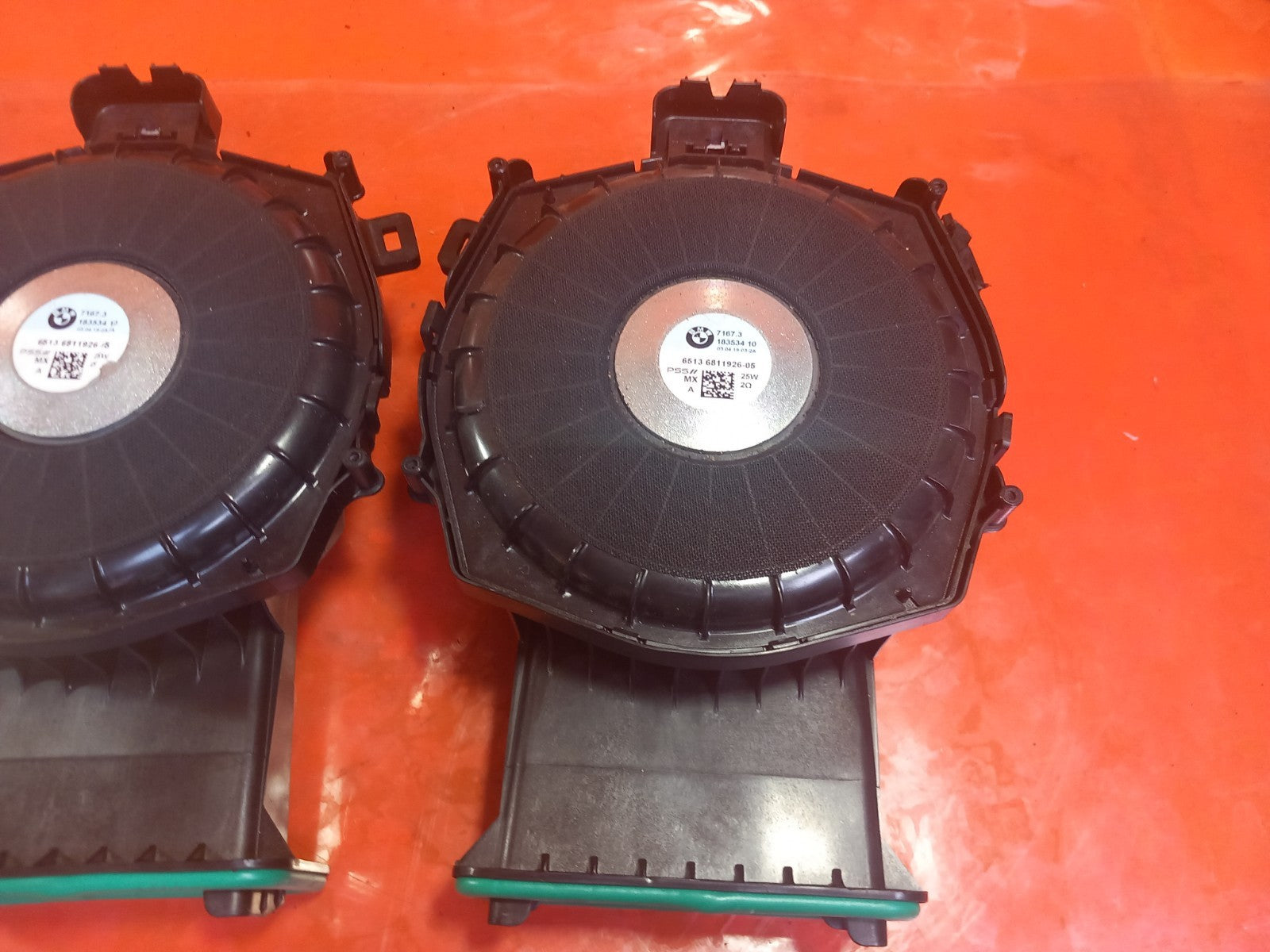 BMW X3 G01 M40D 3.0 Diesel 2019 Subwoofer Speaker Pair 6811926 Warranty A393 - Image 5