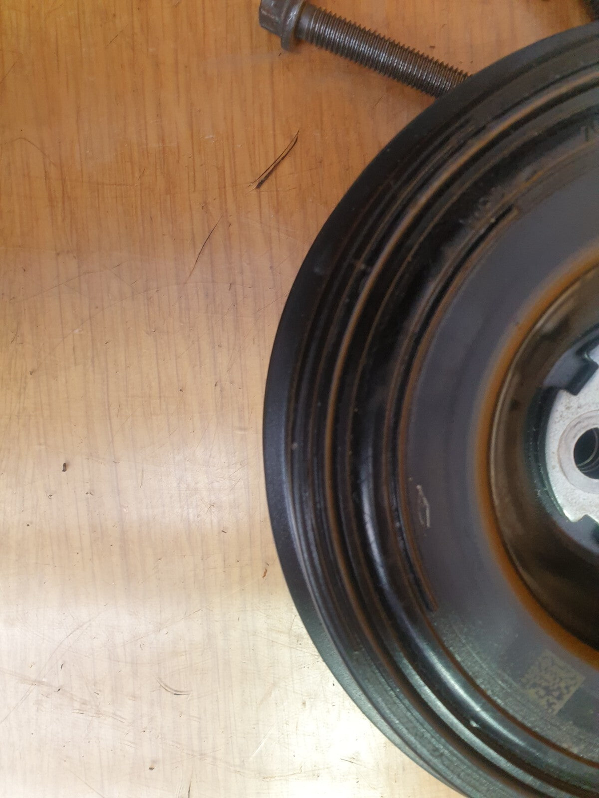 2022 Range Rover Evoque L551 Crankshaft Pulley J3P3-6316-CE Warranty A169 - Image 3