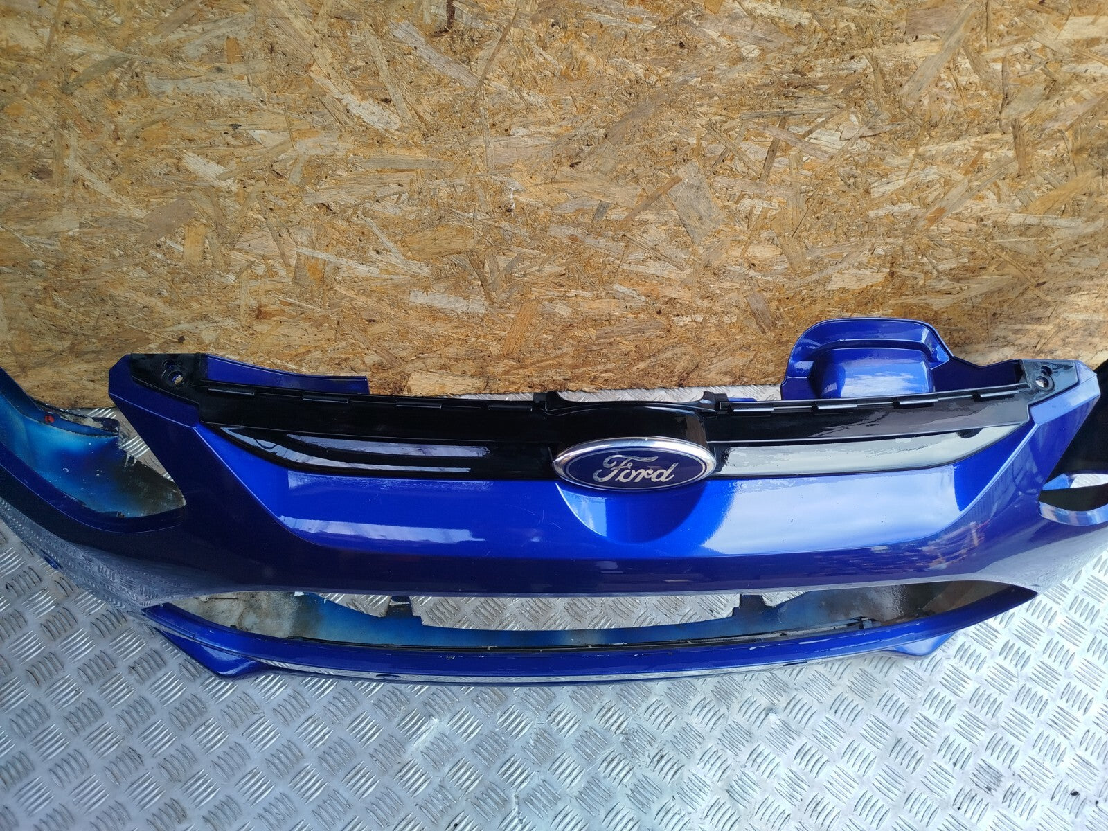 ✅FORD B-MAX TITANIUM 1.0 PETROL 2014 FRONT BUMPER BARE BLUE Warranty A285 - Image 5