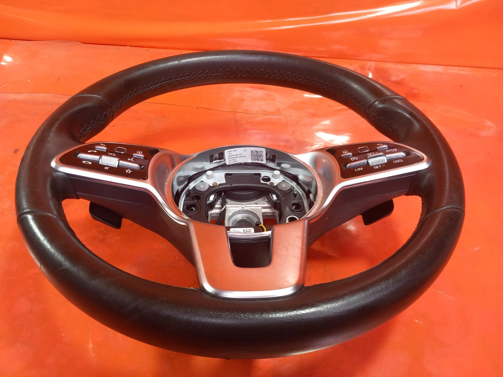 2019 Mercedes A Class W177 Steering Wheel & Paddle Shift A0004605804 A382 - Image 9