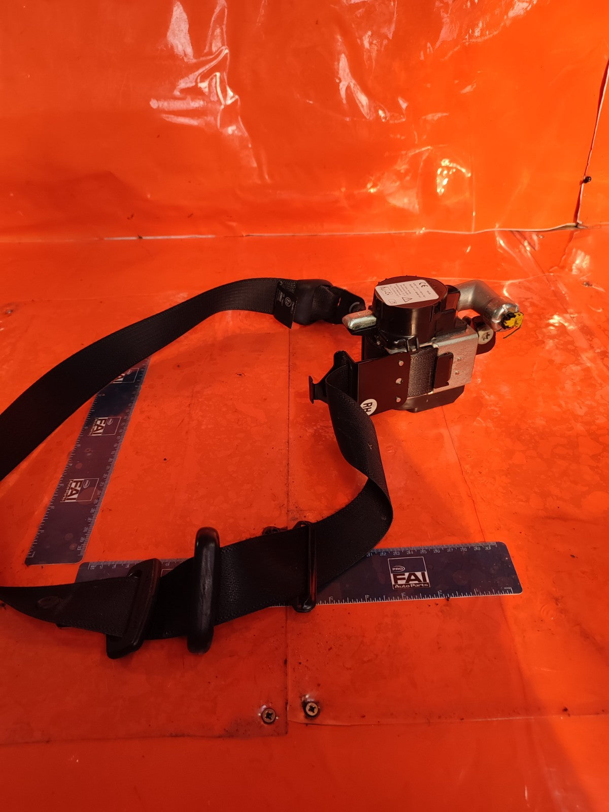 ✅2018 FORD GALAXY ZETEC FRONT RIGHT SEAT BELT EM2B-R61294-BA + WARRANTY A301 - Image 4