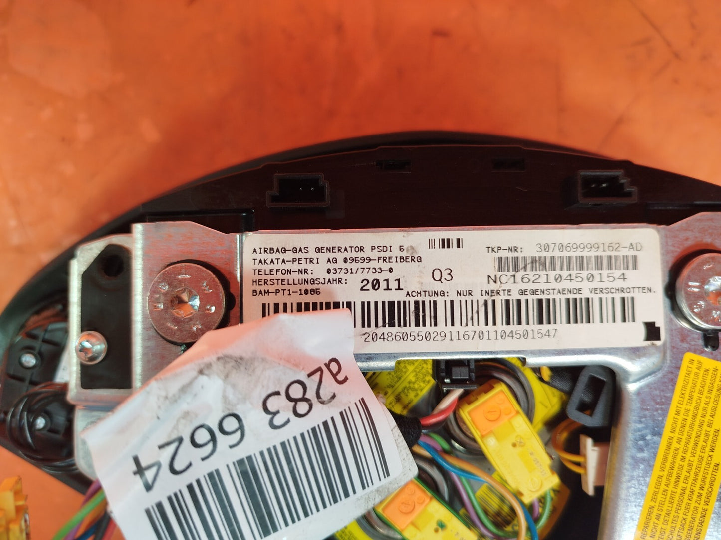 ✅MERCEDES C250 W204 2.1 DIESEL 2011 STEERING WHEEL ARBAG A2048605502 Warranty - Image 12