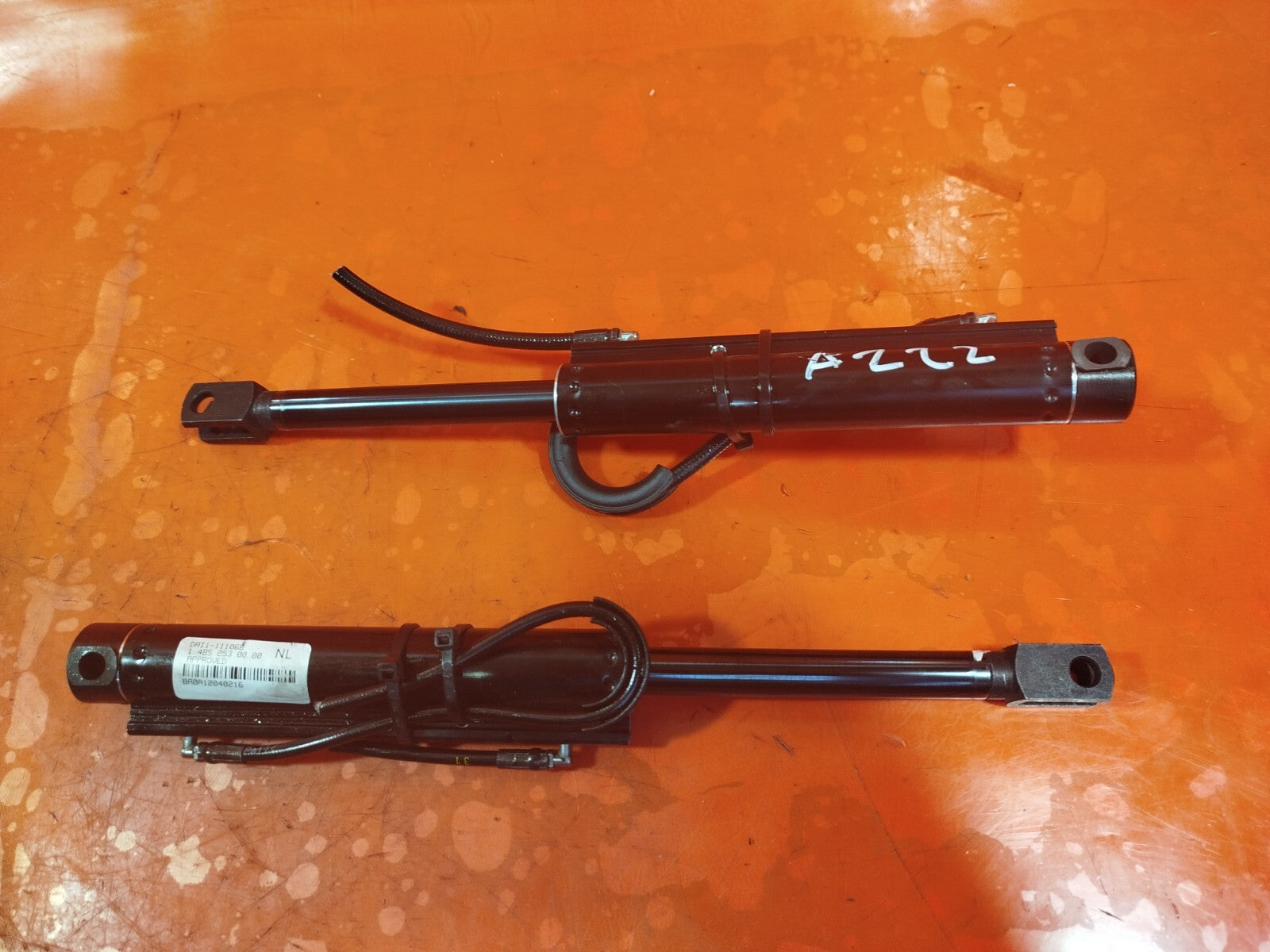 ✅2012 AUDI A5 1.8P ROOF HYDRAULIC CYLINDERS PAIR 14852530000 + WARRANTY A222 - Image 4