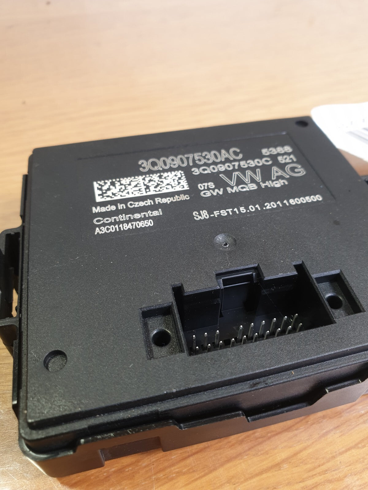 ✅AUDI A1 SPORT 1.0 PETROL 2020 GATEWAY CONTROL MODULE ECU 3Q0907530AC Warranty - Image 11