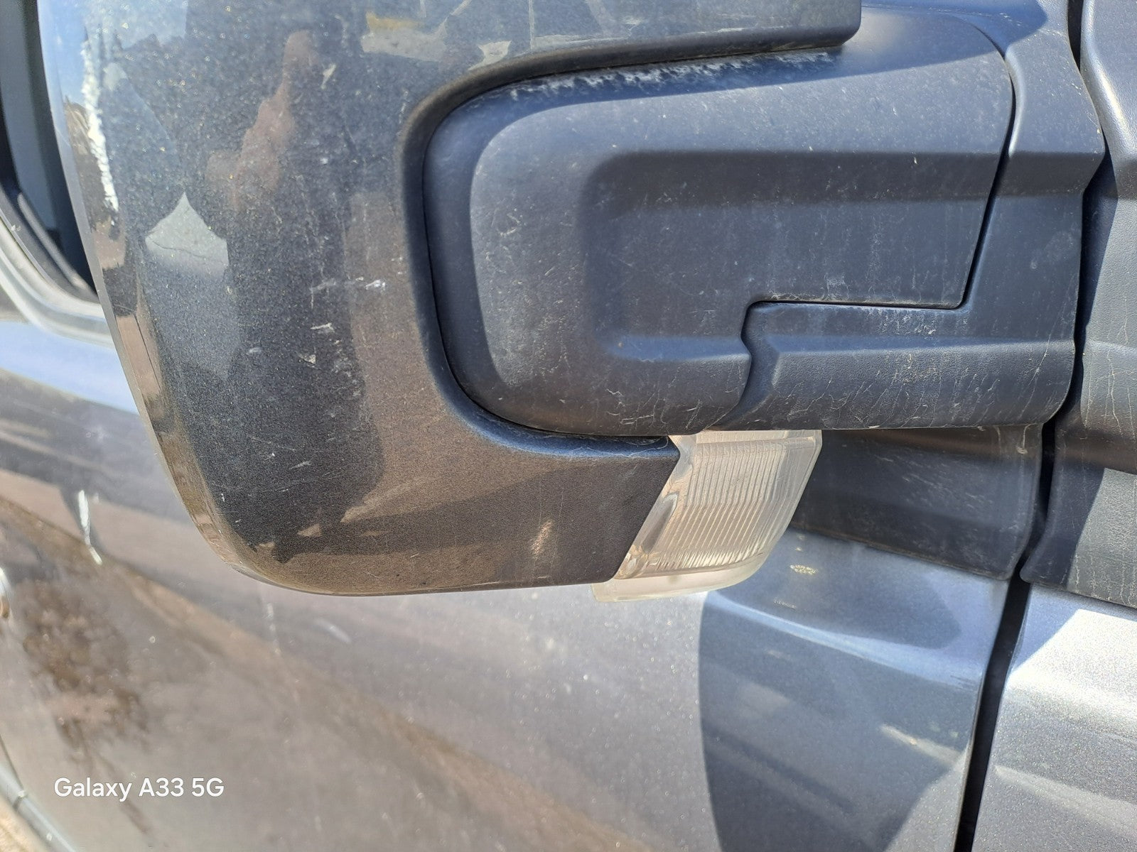 ✅2019 Ford Transit Custom Front Right Wing Mirror Grey + Warranty A383 - Image 2