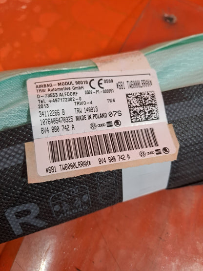 ✅AUDI A3 1.6 DIESEL 2013 RIGHT SIDE ROOF CURTAIN ARBAG 8V4880742A Warranty A338 - Image 8
