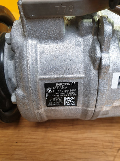 ✅2023 BMW Z4 G29 SDRIVE20i 2.0P A/C AIR CON COMPRESSOR PUMP 9482996 + WARRANTY - Image 12