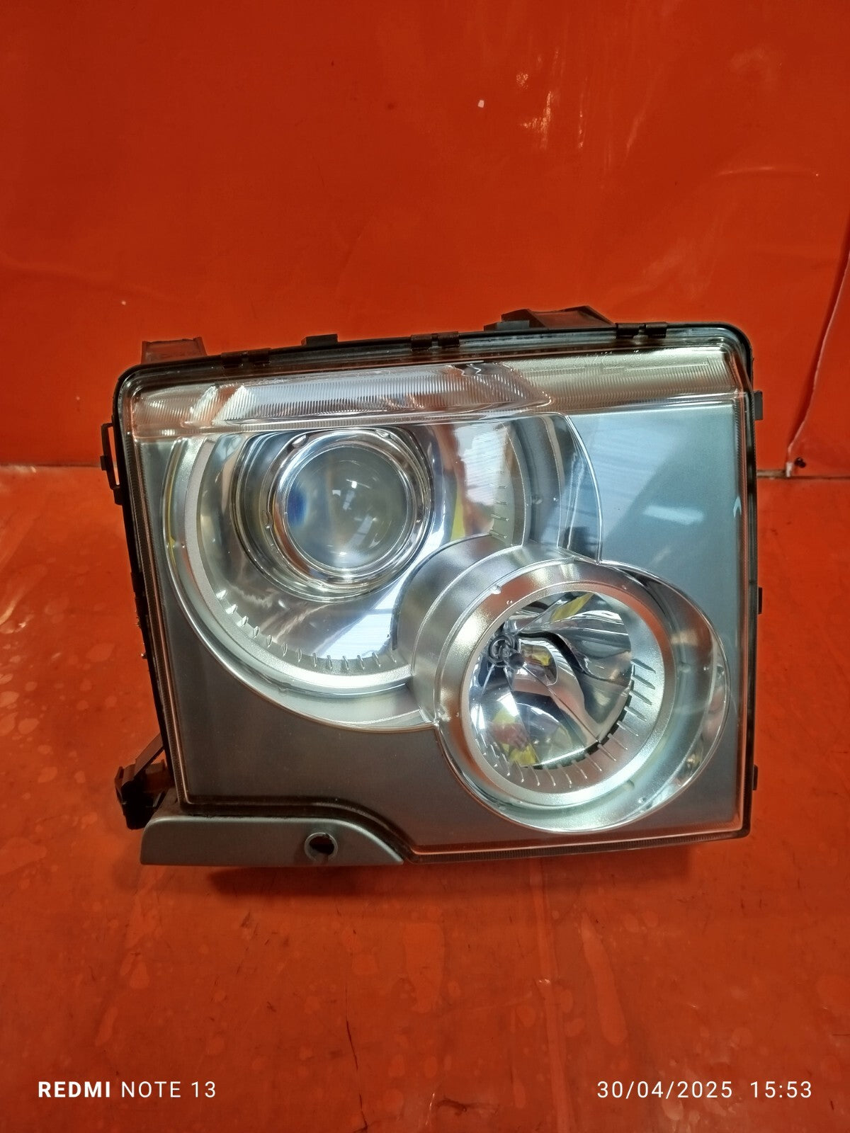 ✅2005 RANGE ROVER VOGUE L322 4.4P RIGHT DRIVER SIDE HEADLIGHT 4H4Z13005BA A274 - Image 1