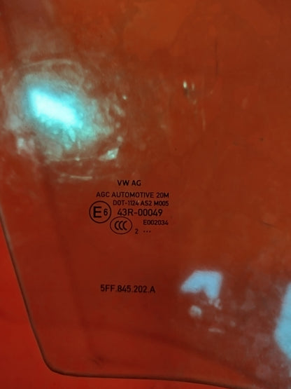 ✅2023 CUPRA FORMENTOR FRONT RIGHT WINDOW DOOR GLASS 5FF845202A + WARRANTY A336 - Image 6