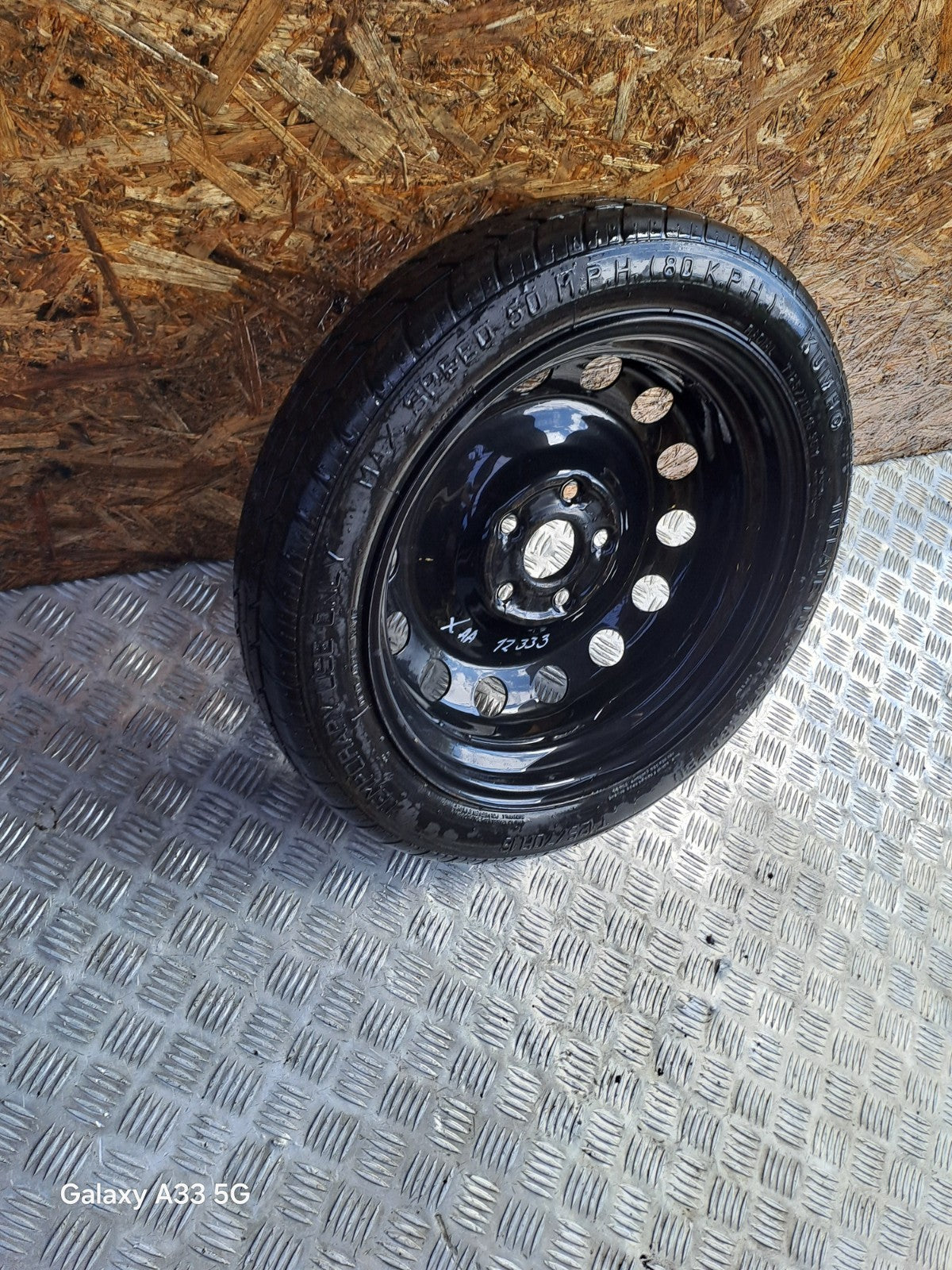 ✅VW GOLF MK6 SPACE SAVER SPARE WHEEL T125/70 R16 + WARRANTY xAA - Image 3