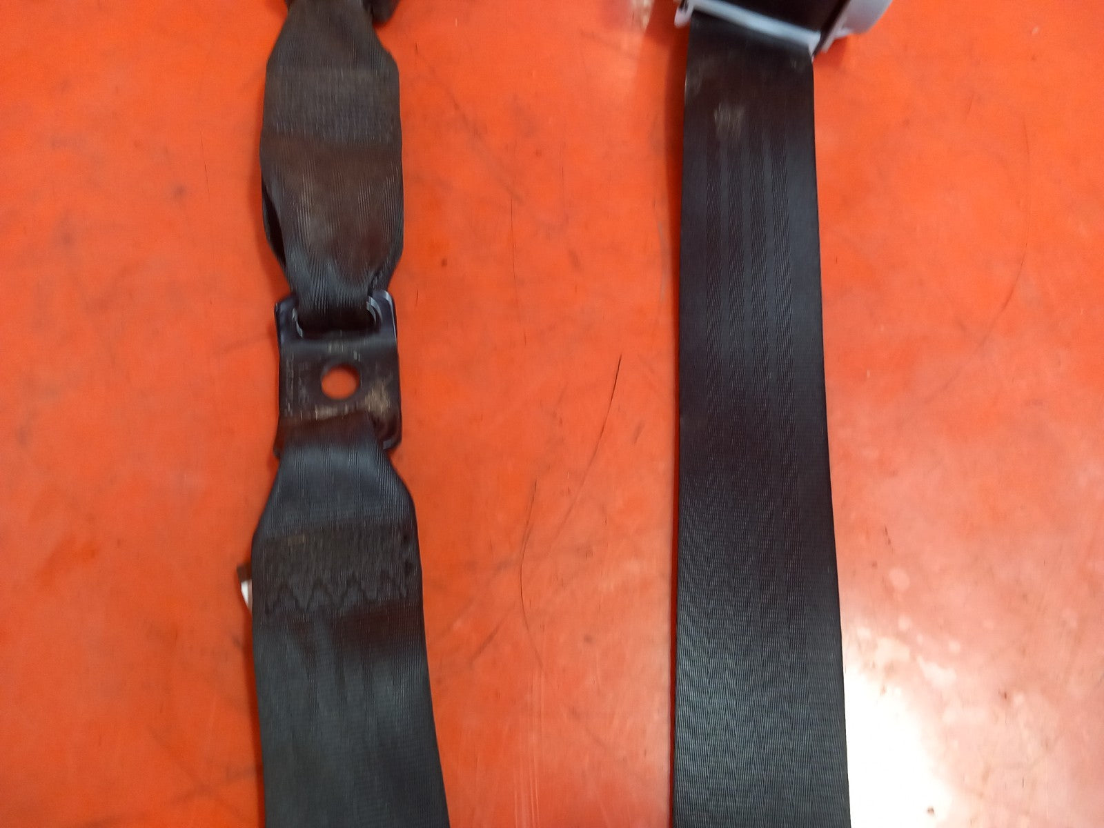 2017 Ford Ranger Wildtrak Rear Middle Seat Belt AB3926611B64A Warranty A401 - Image 4