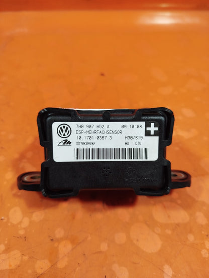 ✅AUDI Q7 S LINE QUATTRO 3.0 DIESEL 2009 YAW RATE SPEED SENSOR 7H0907652A A245 - Image 1