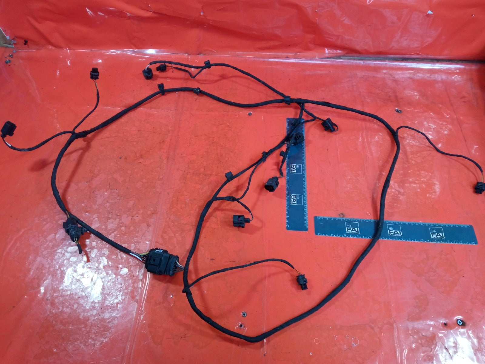 ✅2007 Audi Q7 4L S Line Front Bumper Wiring Loom 4L0971095AE + Warranty A295 - Image 7