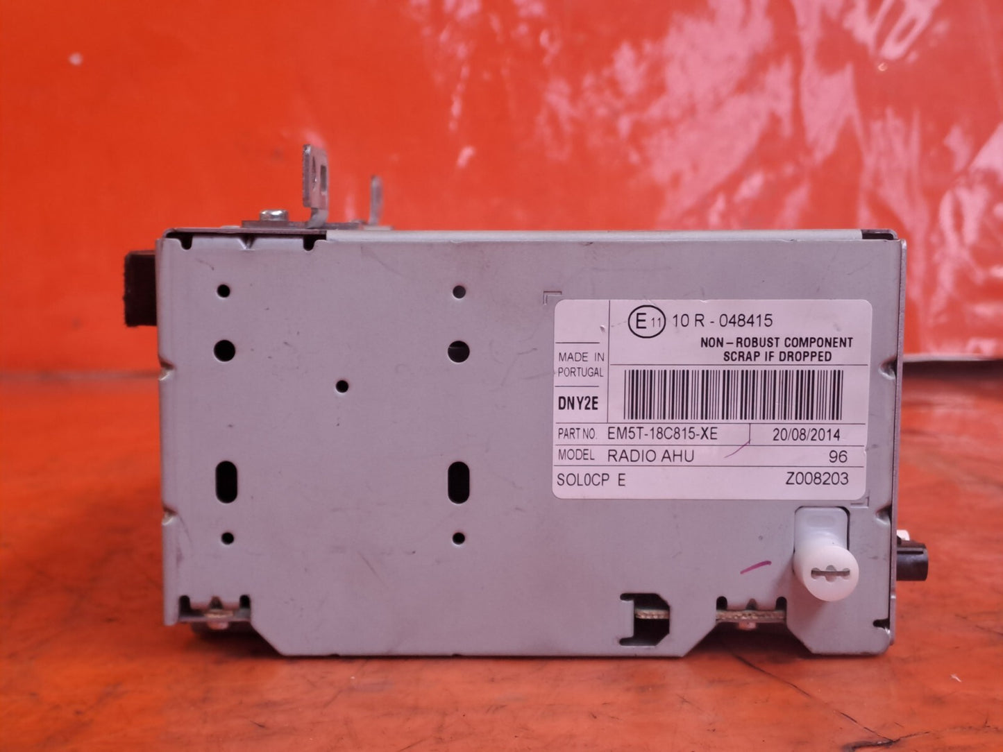 ✅FORD B-MAX TITANIUM 1.0 PETROL 2014 STEREO RADIO CD PLAYER HEAD UNIT EM5T18C815 - Image 3