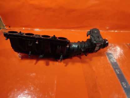 ✅BMW X1 F48 2.0 PETROL 2018 INTAKE INLET MANIFOLD THROTTLE BODY 8655826 A303 - Image 3