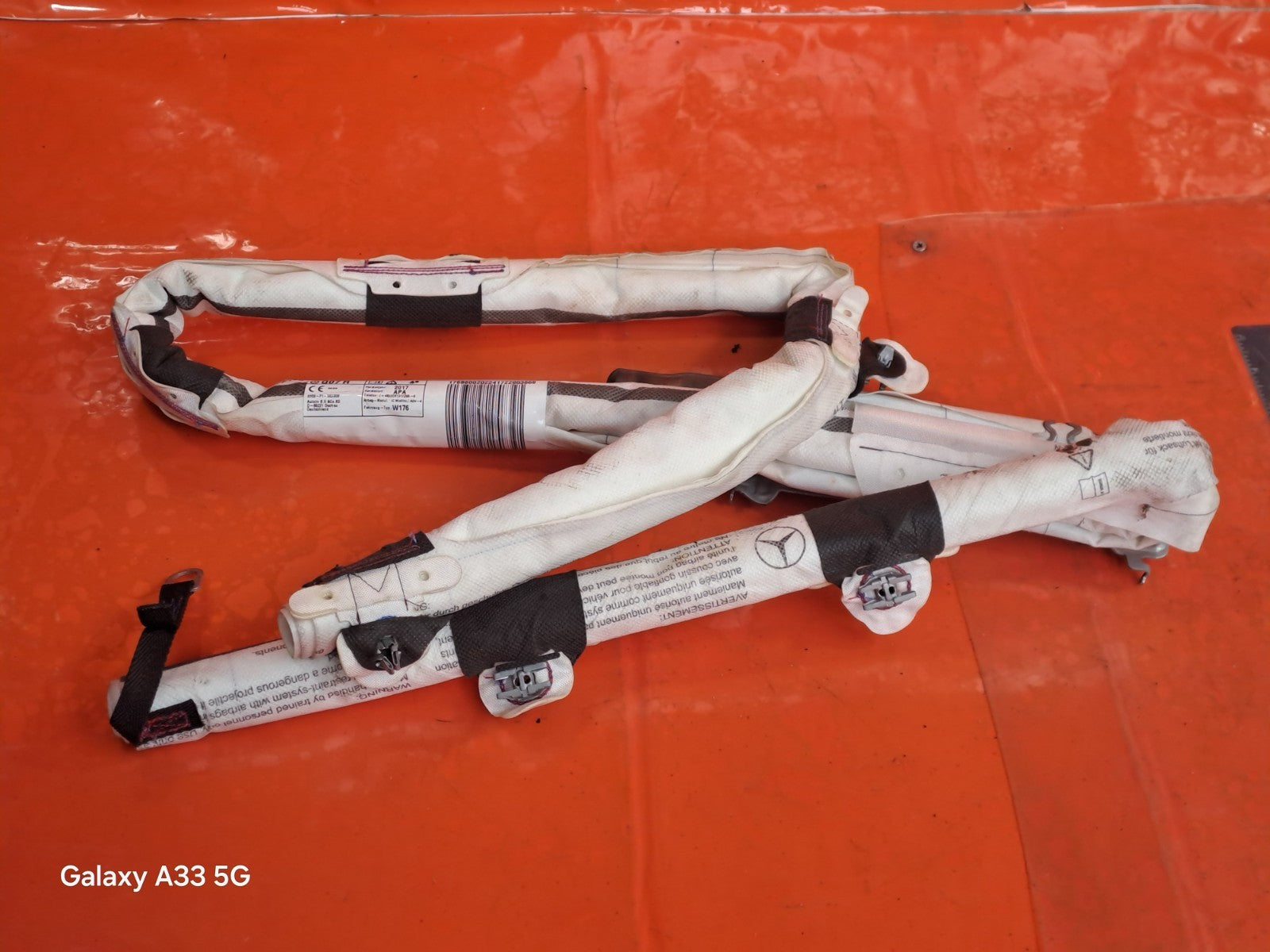 ✅MERCEDES A CLASS W176 ROOF ABAG CURTAIN RIGHT A1768600202 + WARRANTY xAA - Image 7
