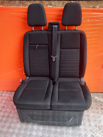 Ford Transit Custom 2.0 Diesel 2021 Front Passenger Double Seats Warranty A372 - Image 2