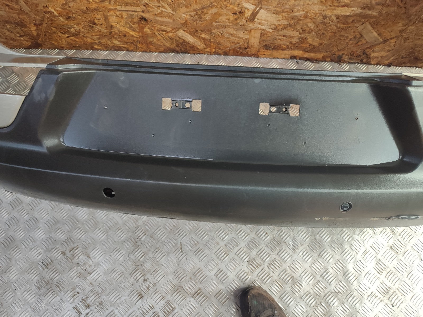 ✅2014 KIA SPORTAGE MK3 REAR BUMPER SILVER + WARRANTY A287 - Image 3