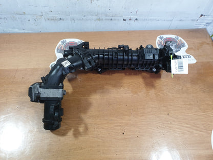 2010 BMW 5 SERIES F11 2.0D INTAKE MANIFOLD WITH FLAPS MOTOR THROTTLE BODY - Image 10