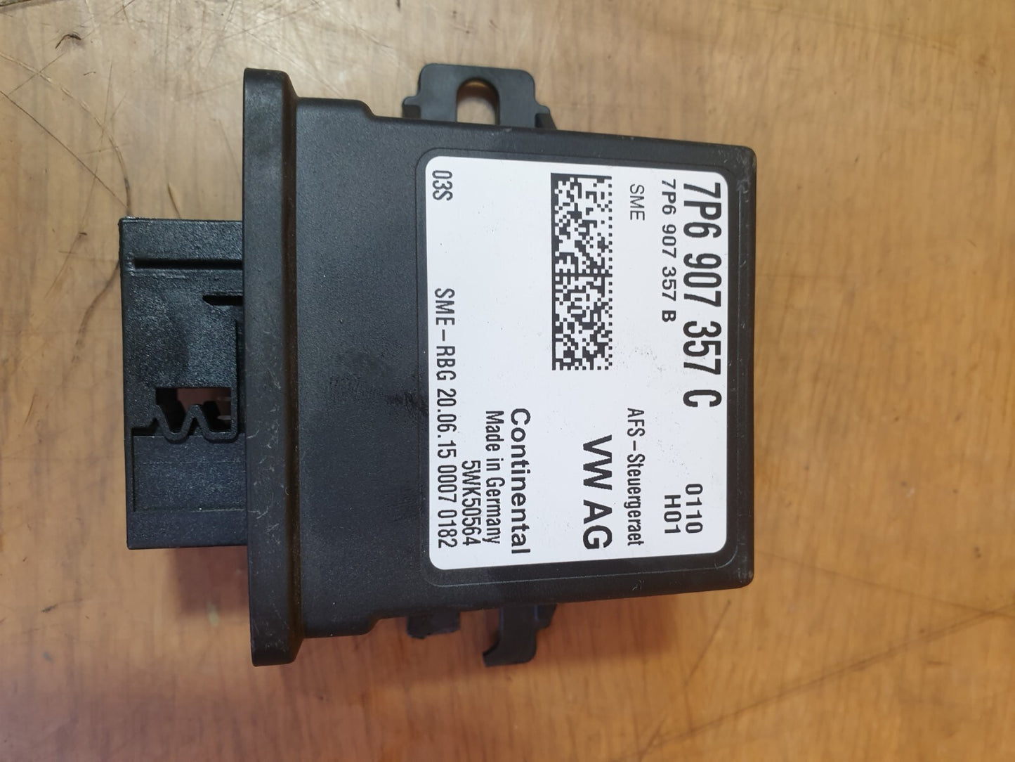 ✅2015 AUDI A3 E-TRON 1.4P HEADLIGHT CONTROL MODULE ECU 7P6907357C +WARRANTY A204 - Image 3