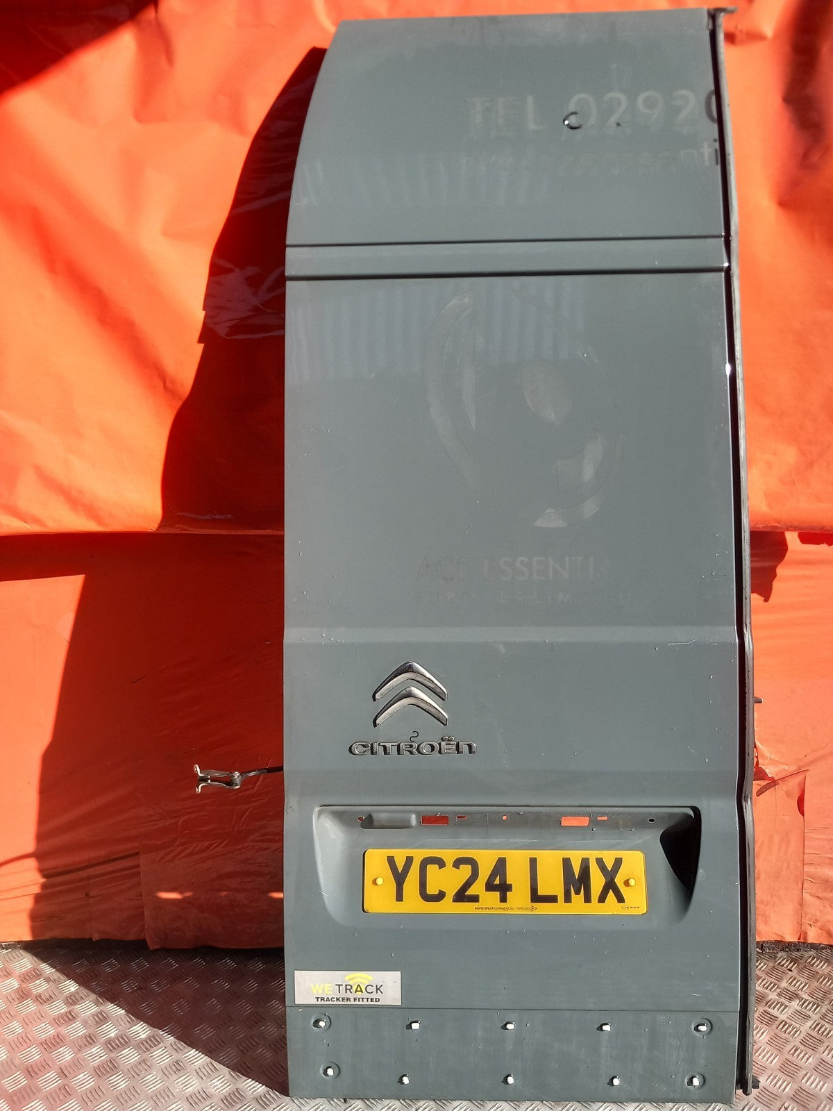2024 Citroen Relay III Rear Van Door Left Side Grey Warranty A403 - Image 5