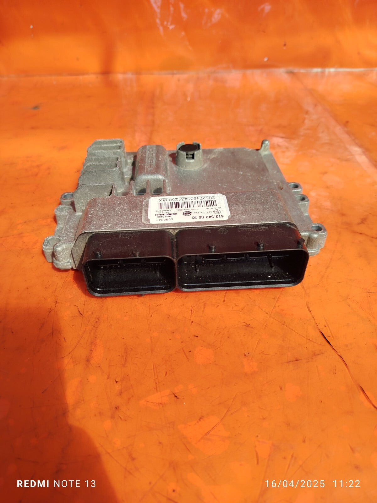 ✅Ssangyong Tivoli Ex 2016 1.6 Diesel ENGINE CONTROL UNIT 6735400032 Warranty - Image 1