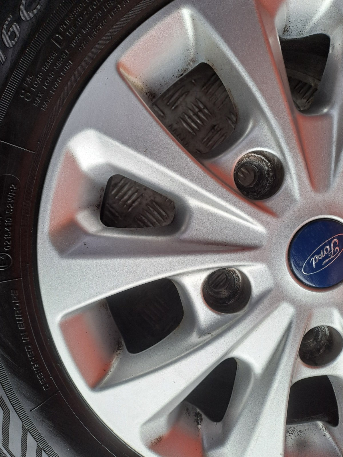 ✅2021 Ford Transit Custom Alloy Wheel with Tyre 215/65 R16 JK21-GA A370 - Image 5