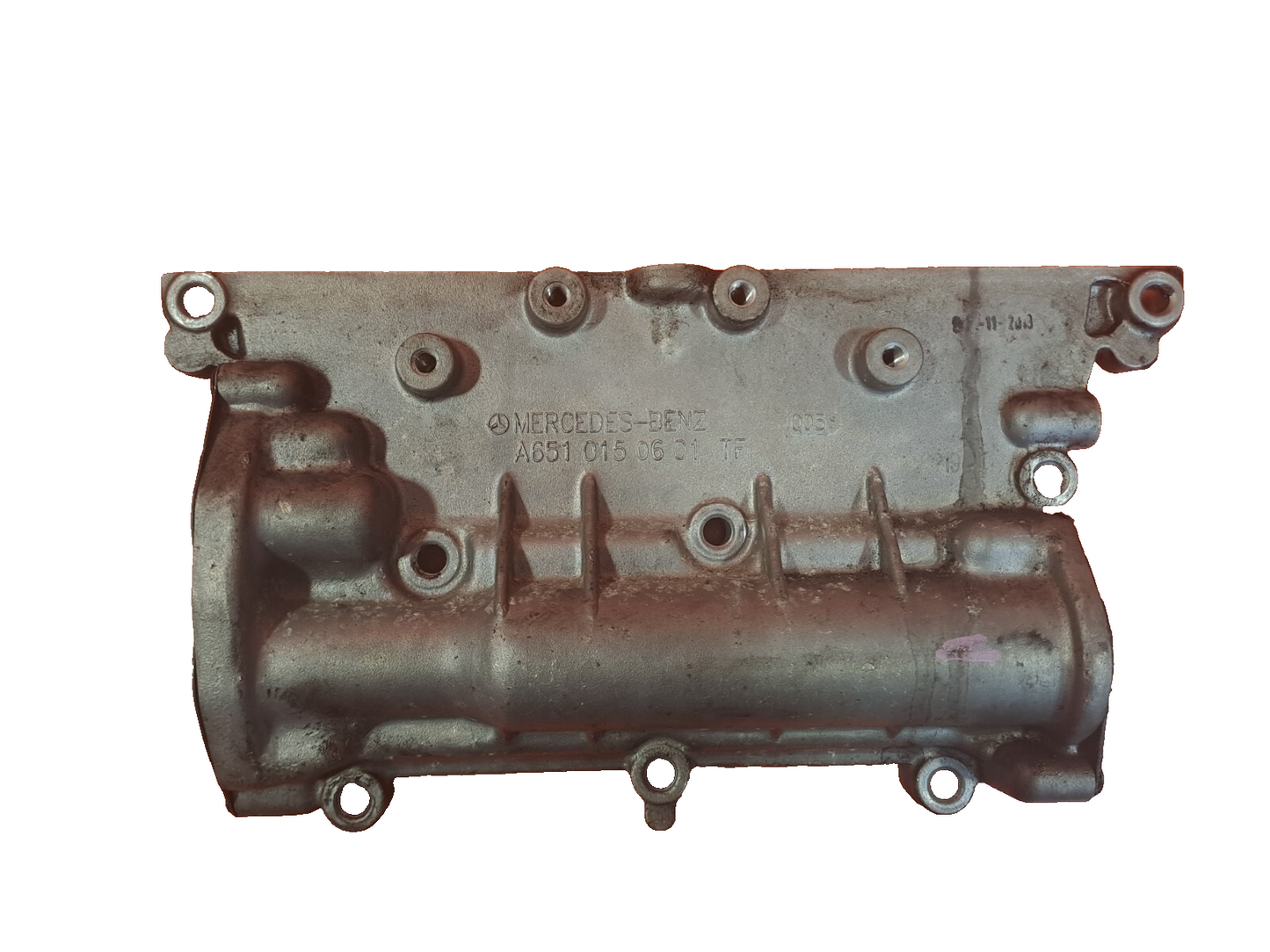 ✅2013 Mercedes E Class W212 AMG Sport Cylinder Head End Plate A6510150601 A141 - Image 1