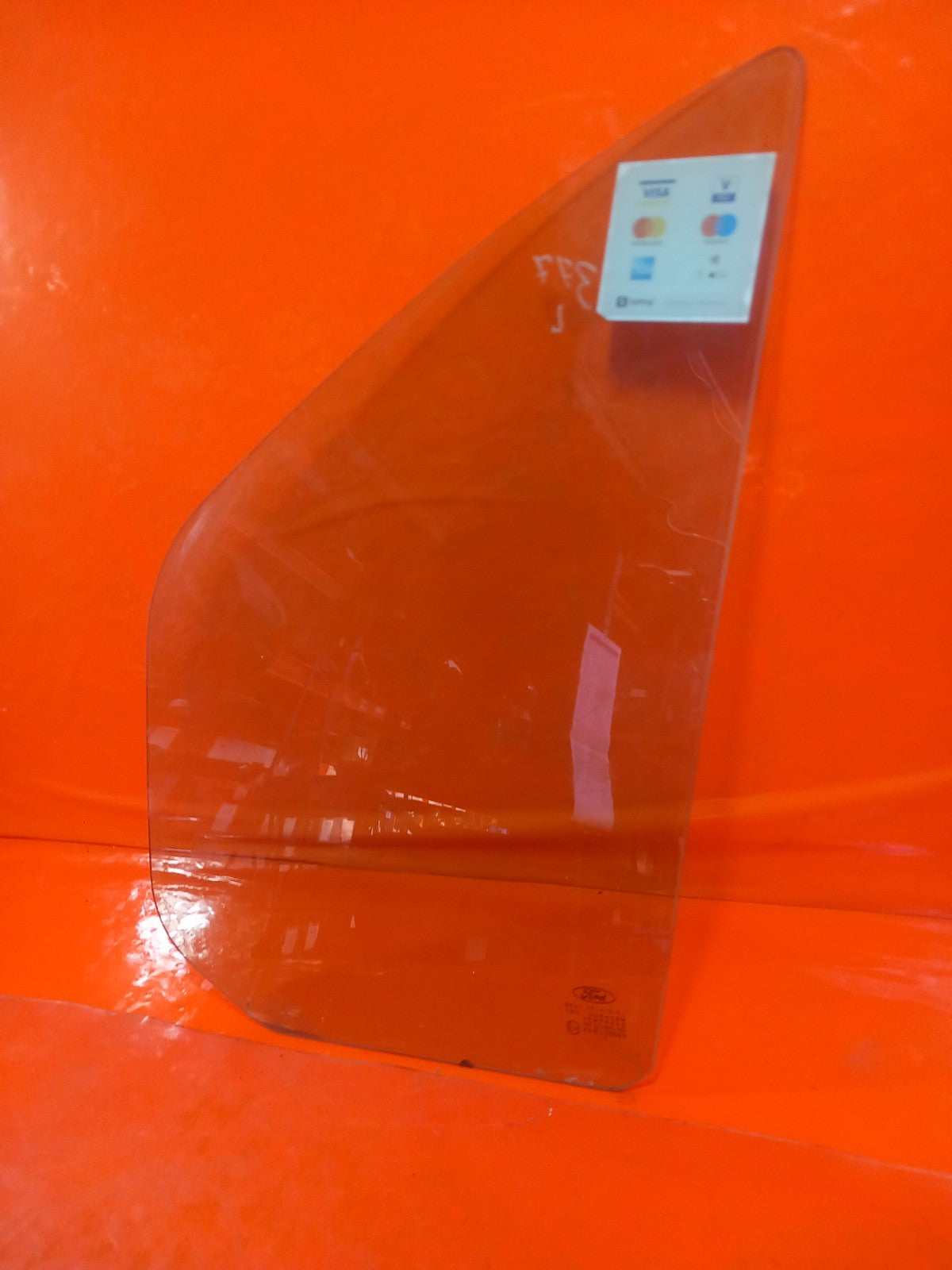 2015 Ford Tourneo Custom Front Left Quarter Window Glass BK21-V21419-A A377 - Image 3