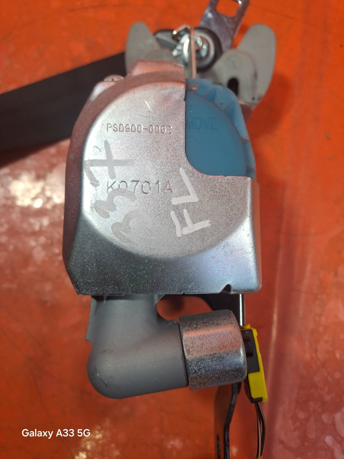 ✅SSANGYONG KORANDO 2.2 DIESEL 2015 FRONT LEFT SEAT BELT 74601-34906 A337 - Image 12