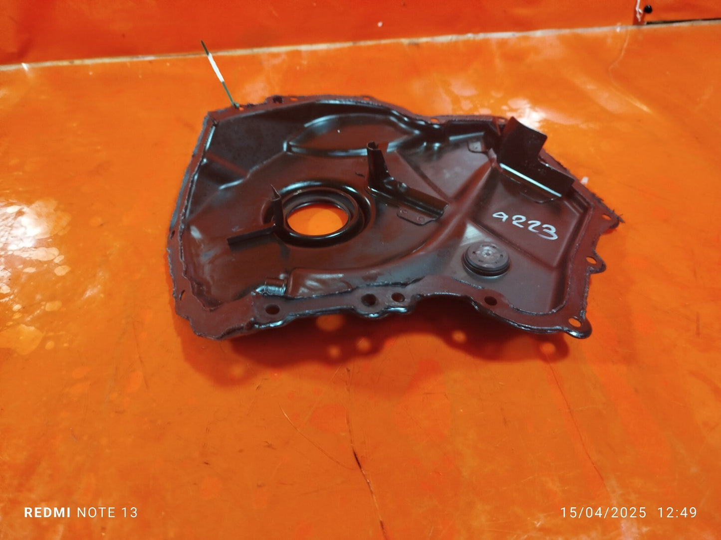 ✅2010 AUDI A5 8T S LINE 2.0P ENGINE TIMING COVER 06H109210AG + WARRANTY A223 - Image 2