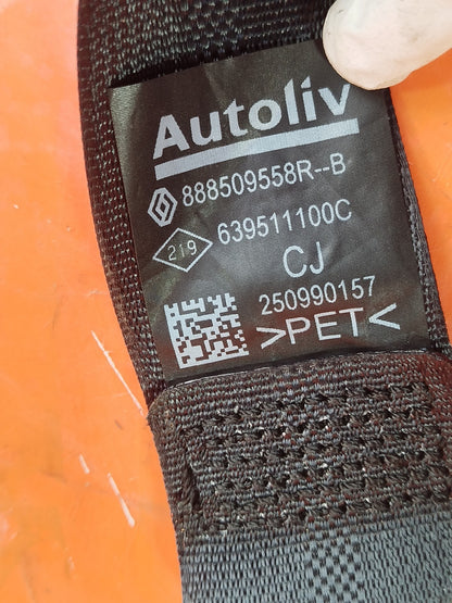 ✅RENAULT CLIO V 1.6 PETROL 2025 REAR CENTRE SEAT BELT 888509558R 642976100C A331 - Image 10