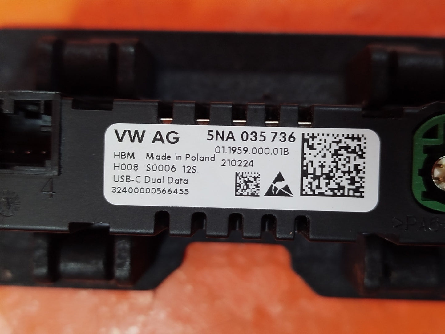 ✅FORD GRAND TOURNEO CONNECT 1.5 DIESEL 2024 USB PORT 5NA035736 Warranty A341 - Image 7
