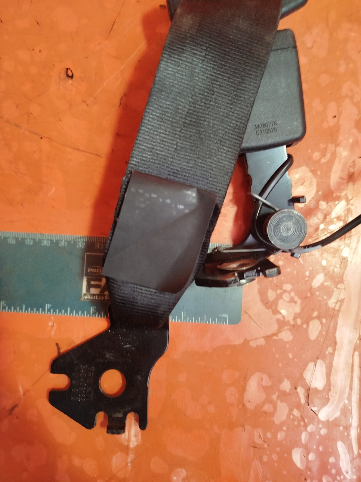 ✅FORD PUMA 2021 REAR CENTRE MIDDLE SEAT BELT L1TBA611B72AC3JA6 34203677B xAA - Image 5