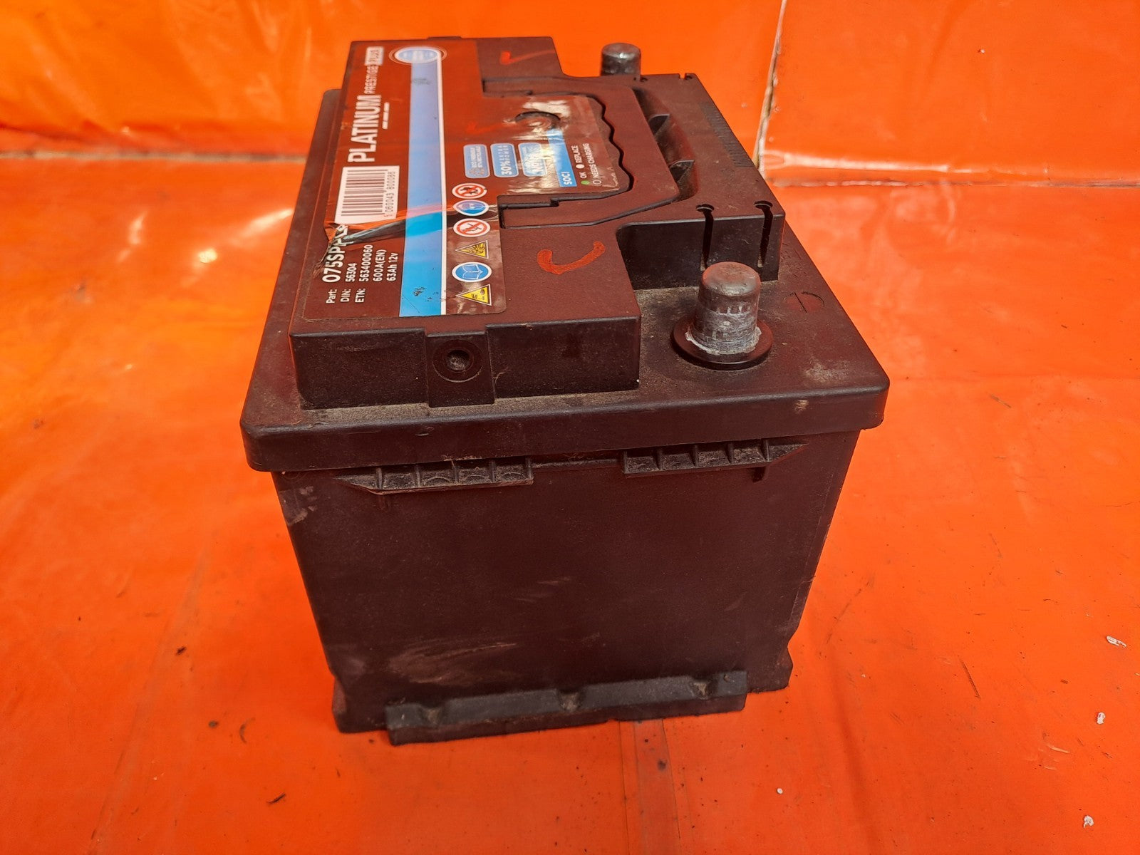 ✅Platinum Starter Battery 12V 63Ah 600A 075SPPLA Warranty xAA - Image 5