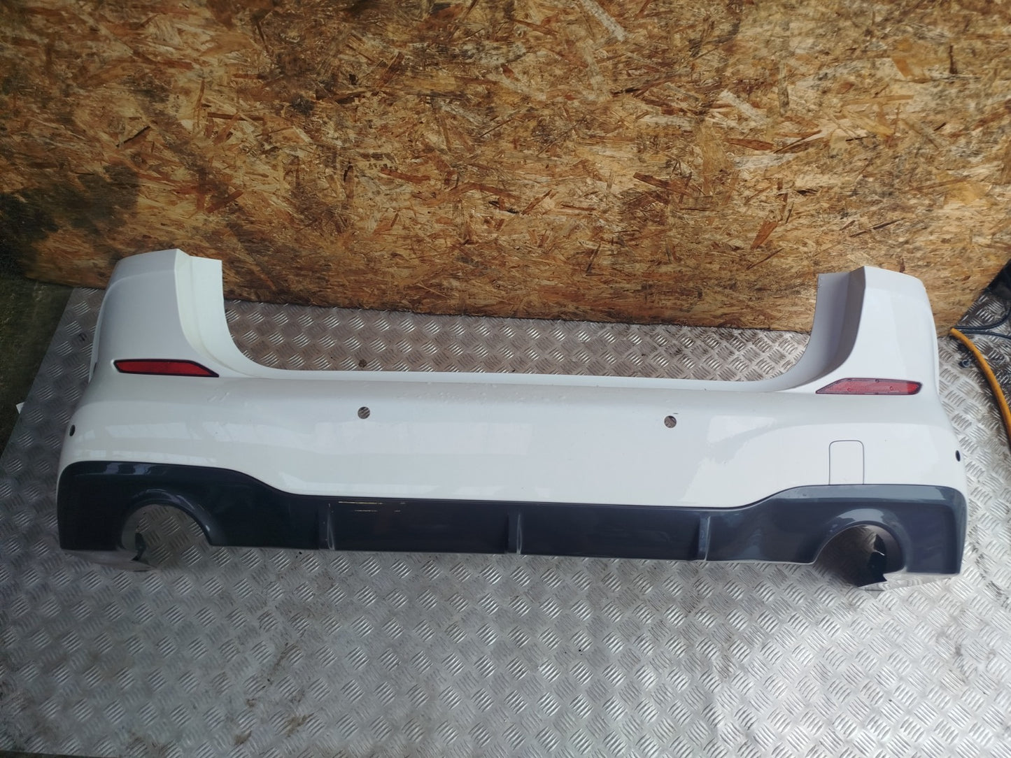 ✅2023 BMW 2 SERIES M SPORT F44 REAR BUMPER WHITE (300) + WARRANTY A293 - Image 1