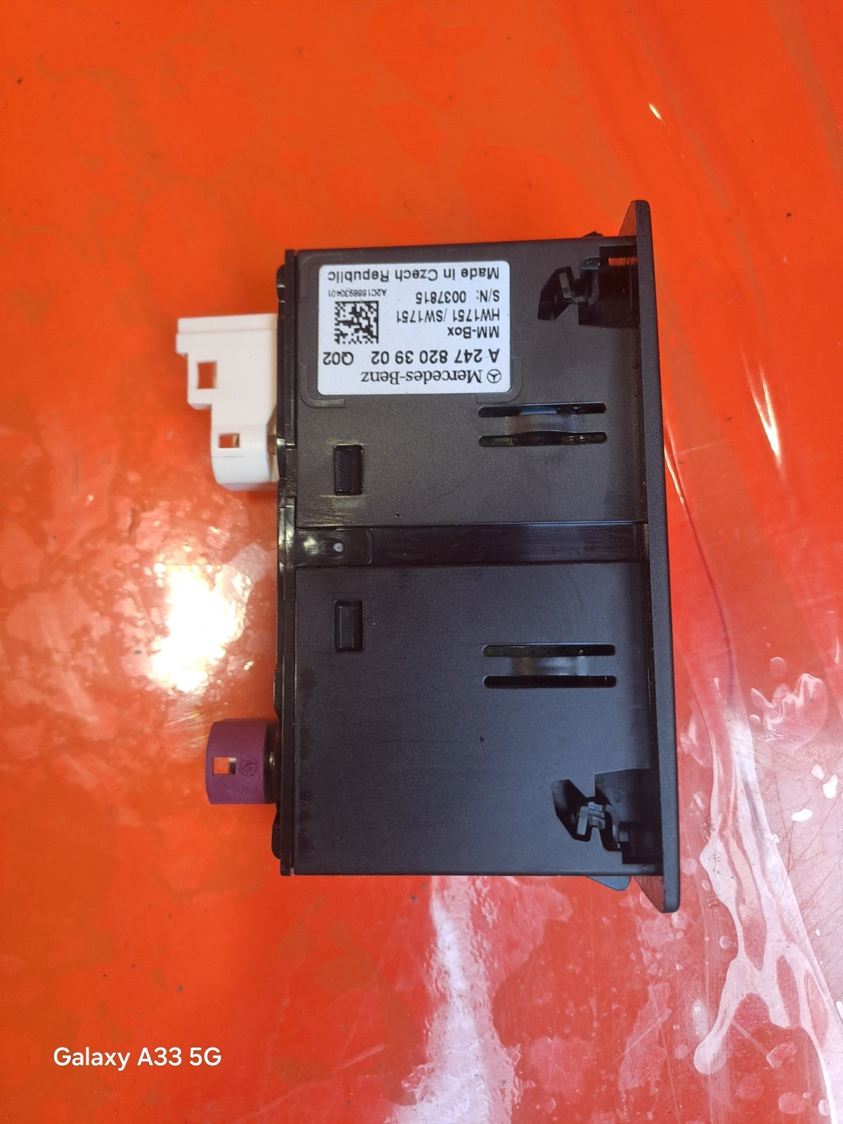 ✅MERCEDES A180D SPORT W177 1.5 DIESEL 2018 USB SOCKET CONNECTION PORT A297 - Image 9